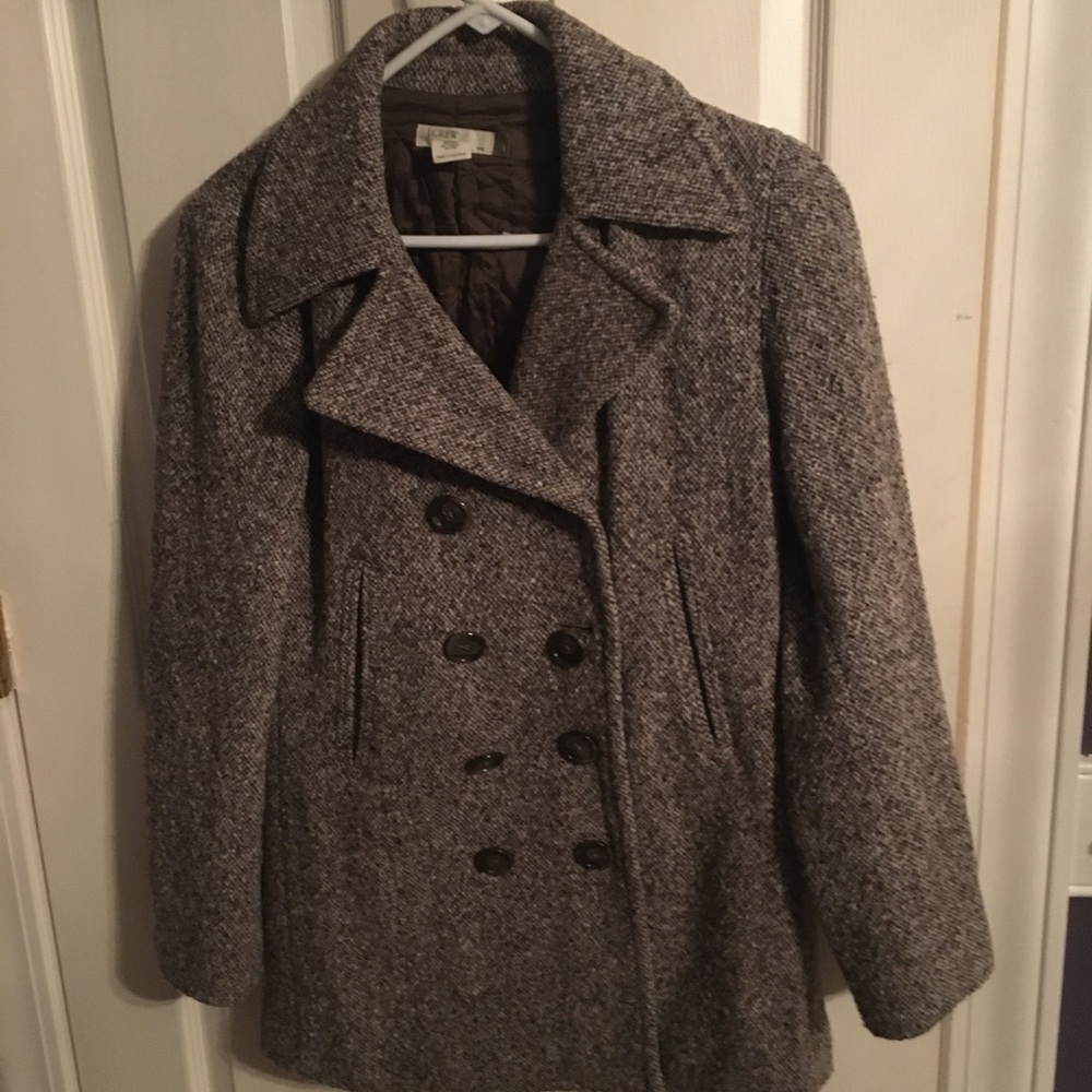 J CREW Vintage Pea Coat